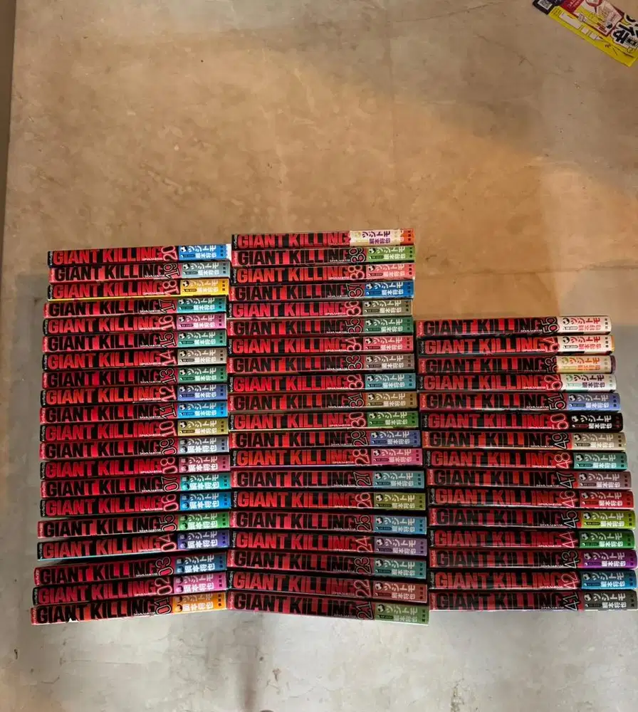 JAPANESE MANGA GIANT KILLING COMPLETE SERIES