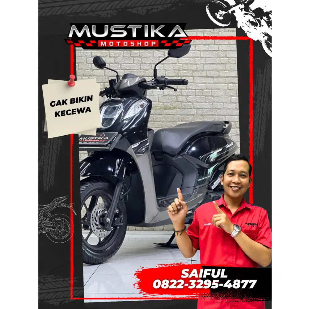 Perfect Condition!!Honda Genio 2022 N Asli Dp1jt Murah Se Olx-Mustika
