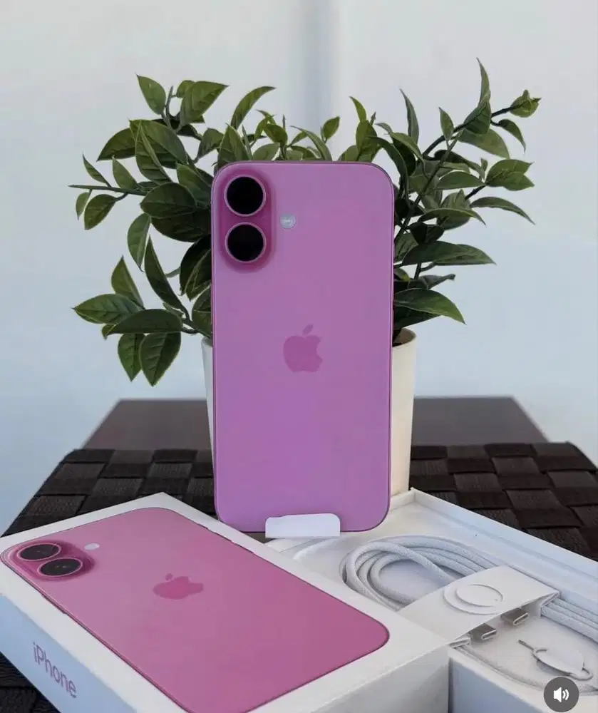 limited stock iphone 16 128 pink new garansi resmi ibox 12 bulan