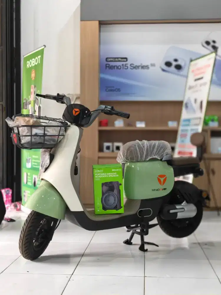 CUCI GUDANG SEPEDA LISTRIK YADEA MINIO GARANSI RESMI