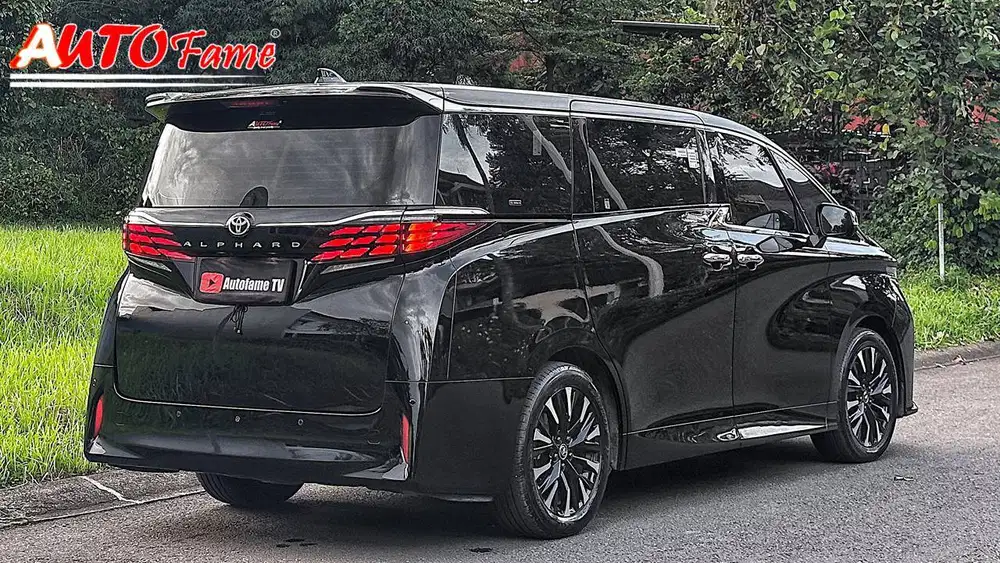 Toyota All New Alphard 2.5 G CVT NIK 2024 Akhir Black On Black