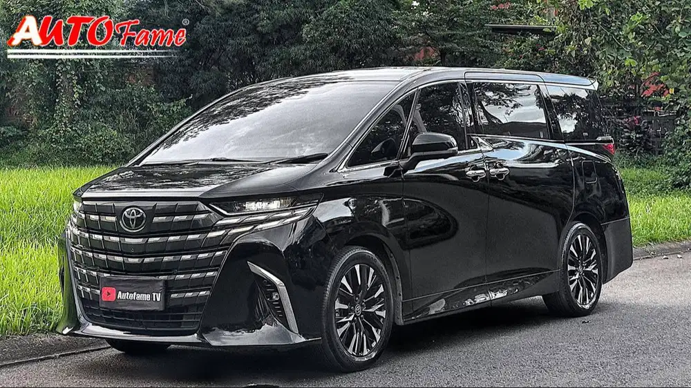 Toyota All New Alphard 2.5 G CVT NIK 2024 Akhir Black On Black