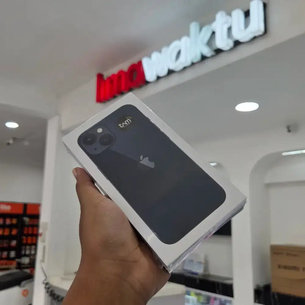 iPhone 13 128 kondisi segel bergaransi resmi iBox