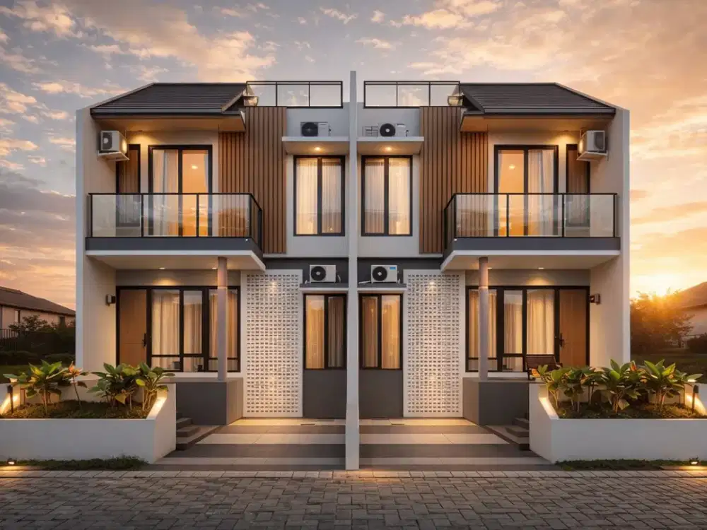 Villa kota batu full furnished + rooftop hanya 1M an