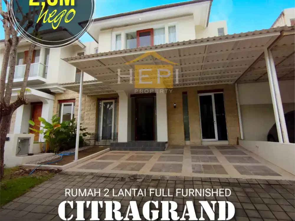 Dijual Rumah Full Furnished di Citragrand Semarang