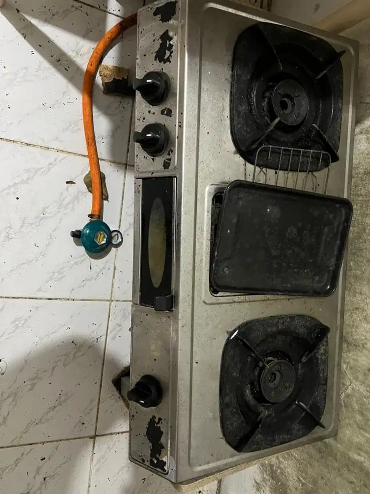 Jual kompor rinnai 3 tungku bekas