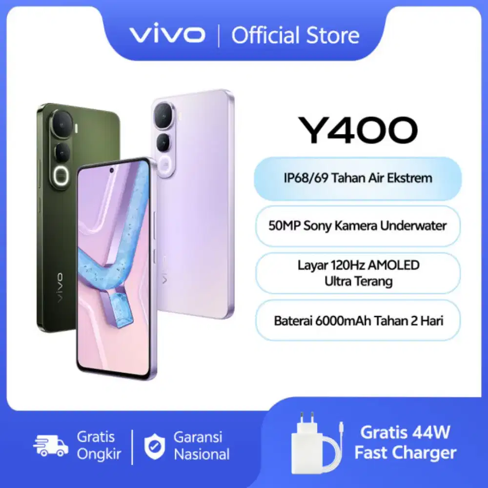 Vivo y400, tahan di cuaca ekstrem