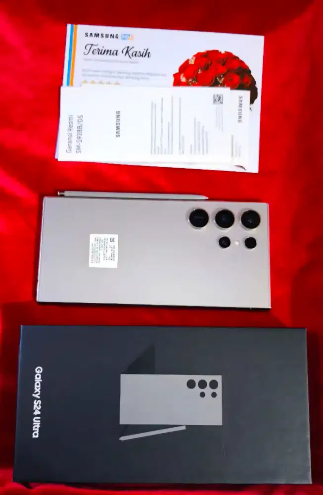 S24 Ultra jual kondisi mulus smooth hanya HP konten
