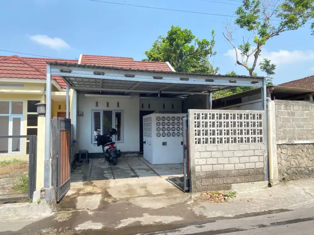 Rumah Siap Huni Strategis Dekat Pabrik SGM Prambanan – Harga 390 Juta Nego!