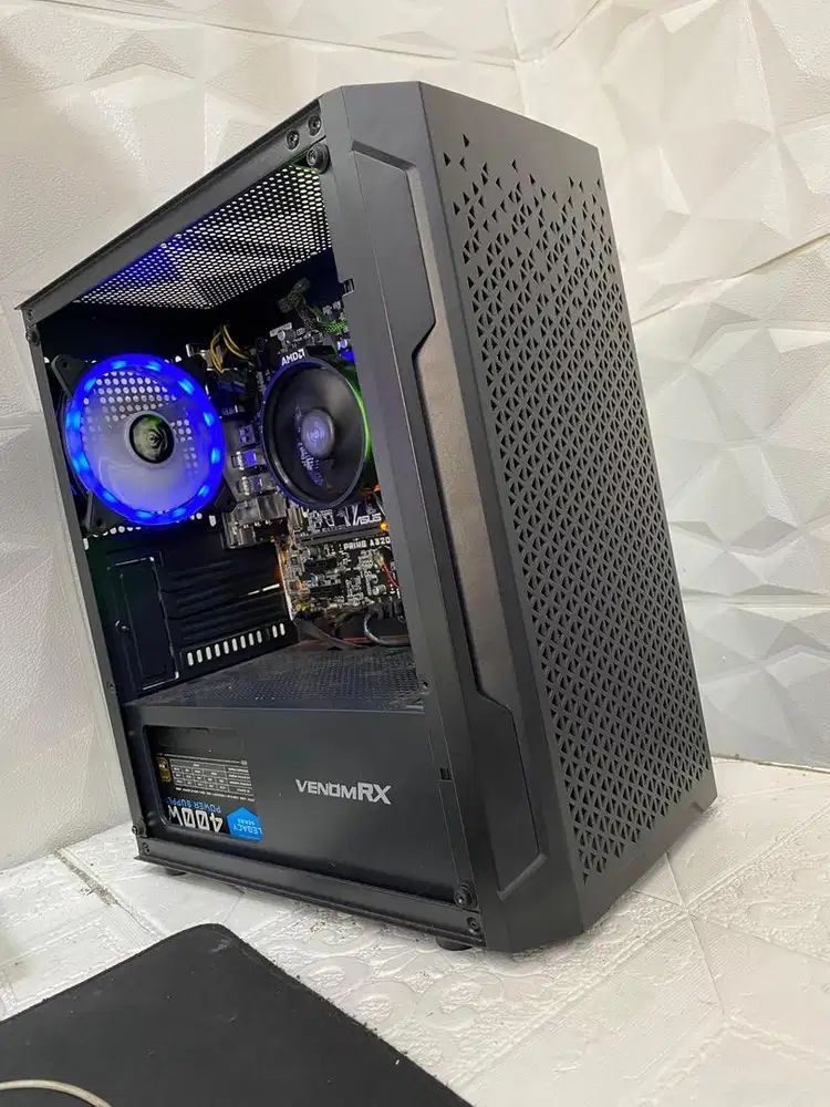 PC Amd Athlon 3000G Vga 2gb A320M Ram 8Gb Ssd 128Bb Wifi Garansi