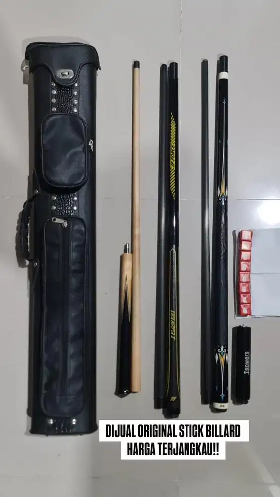 DIJUAL CEPAT STICK BILLIARD ORIGINAL NEGOTIABLE