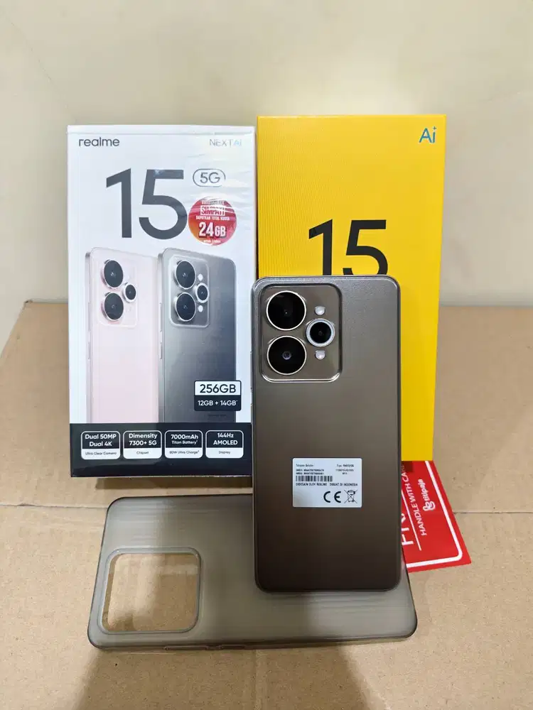 Realme 15 5G 12/256 Garansi Panjang Like New Istimewa