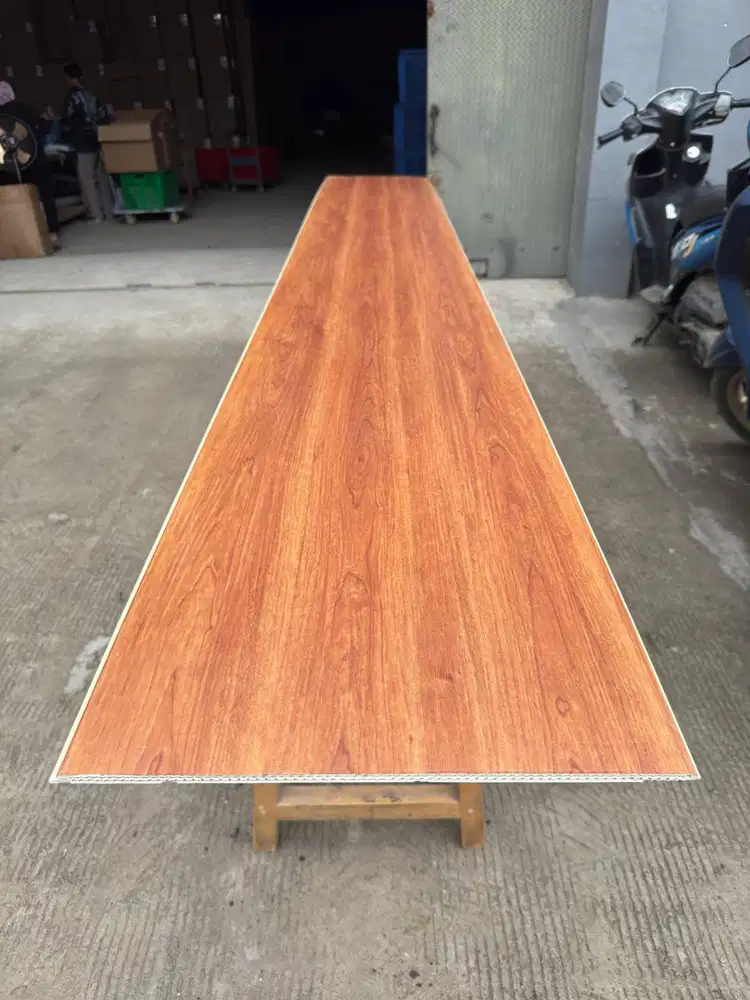 Wallboard PVC / Dinding PVC Motif Random Panjang 3 Meter