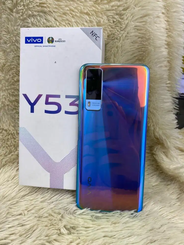 Vivo Y53s ram 8/128 rainbow fullset original#3Gcom