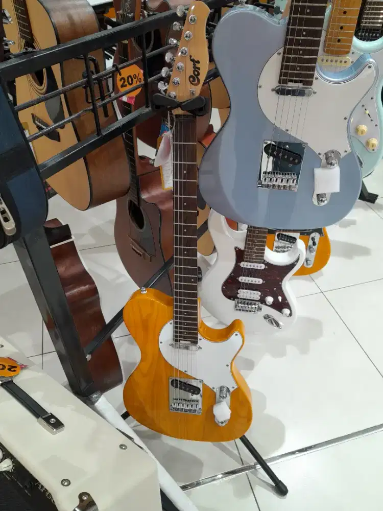 Promo cicilan CORT E/GUITAR -CASE CLASSIC TC SBN
