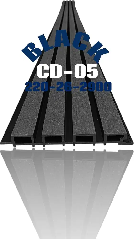 WPC WallPanel Outdoor Dinding Eksterior Wall Panel Pagar Exterior Ruma