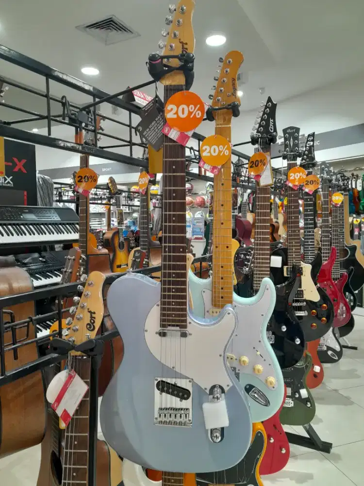 Promo cicilan CORT E/GUITAR -CASE CLASSIC TC BIM