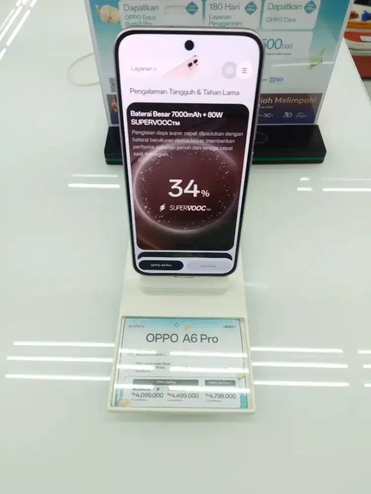 Oppo A6 pro 8/256gb bisa nyicil cuman pake ktp aja