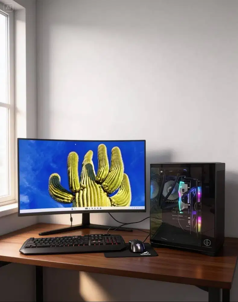 Dijual PC rakitan fullset lengkap. kondisi normal,mulus,siap pakai