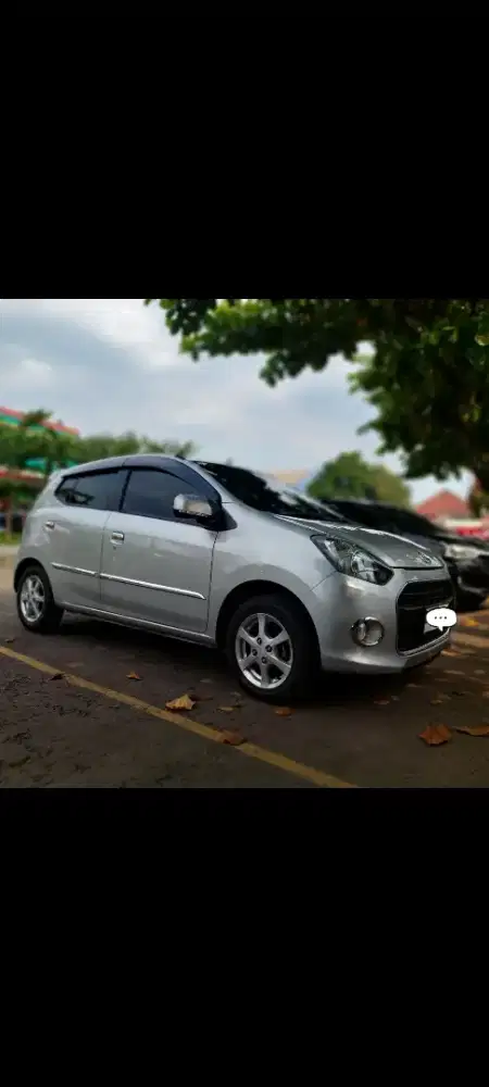 Daihatsu Ayla 1.0 tipe X 2014 Silver metallic