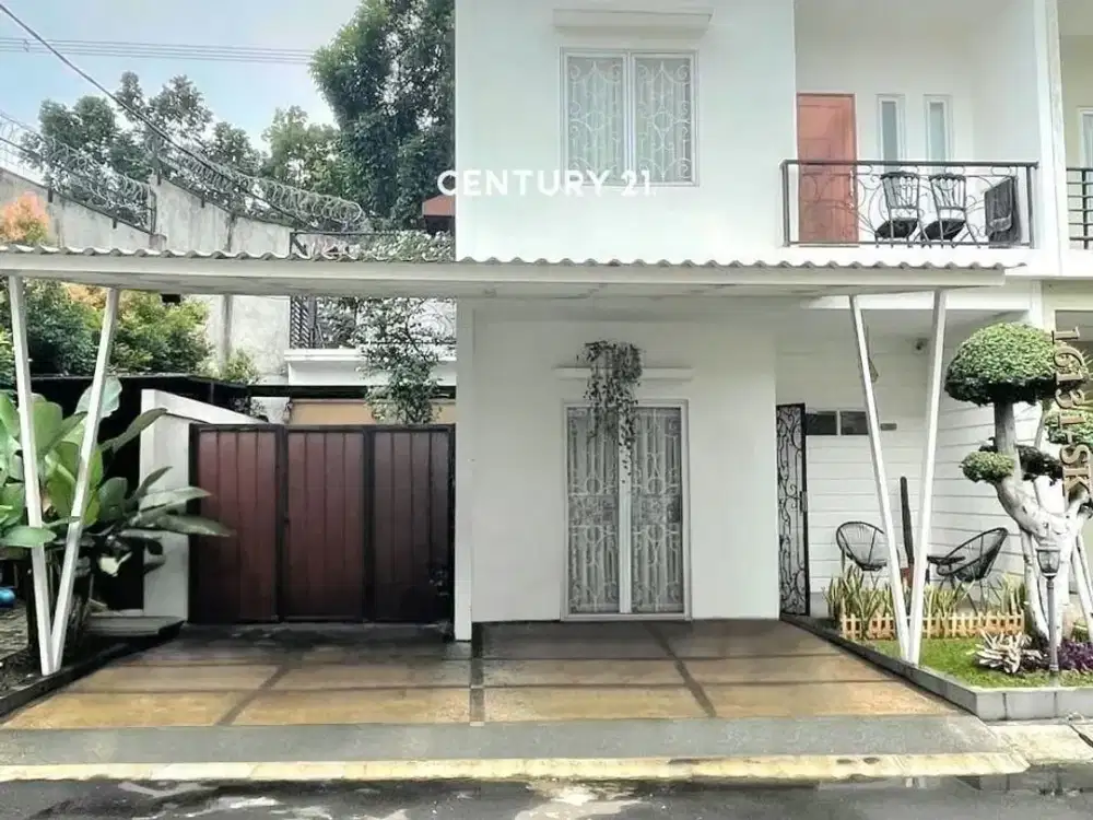 Dijual rumah cantik di dekat bintaro sektor 9 dlm cluster yang nyaman