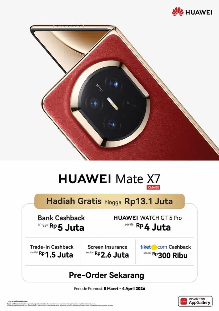 Huawei Mate X7 Nebula Red 16/512Gb