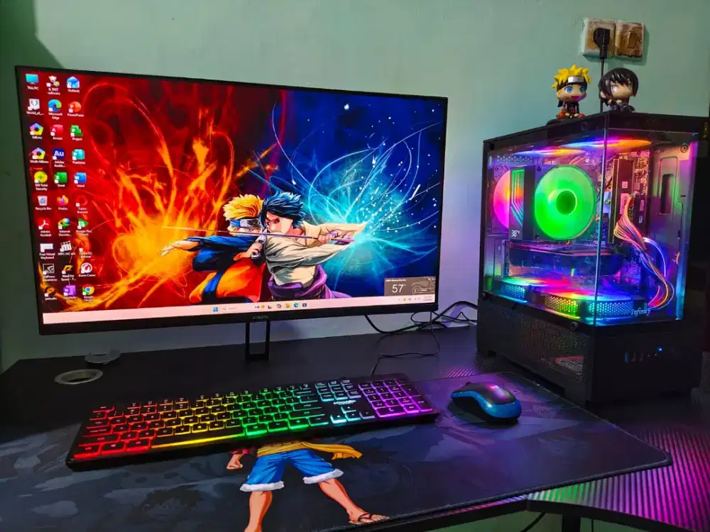 Jual cepat Fullset PC komputer nego