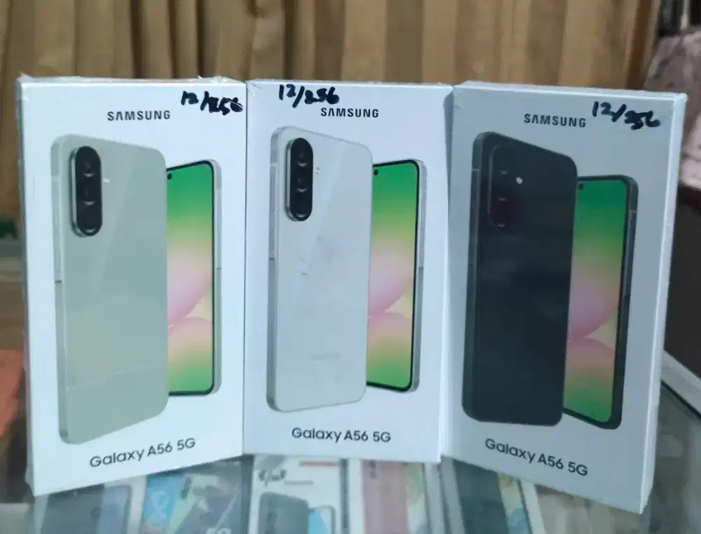 New Samsung Galaxy A56-5G Ram 12/256 GB Garansi Resmi 1 Tahun