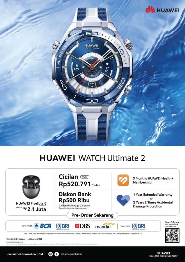 Huawei Watch Ultimate Blue