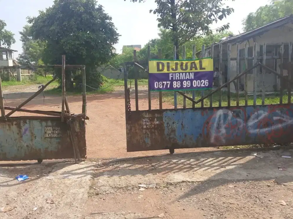 Fantastis Tanah Kavling Komersial di Jalan Utama Bekasi hanya 10jt per meter