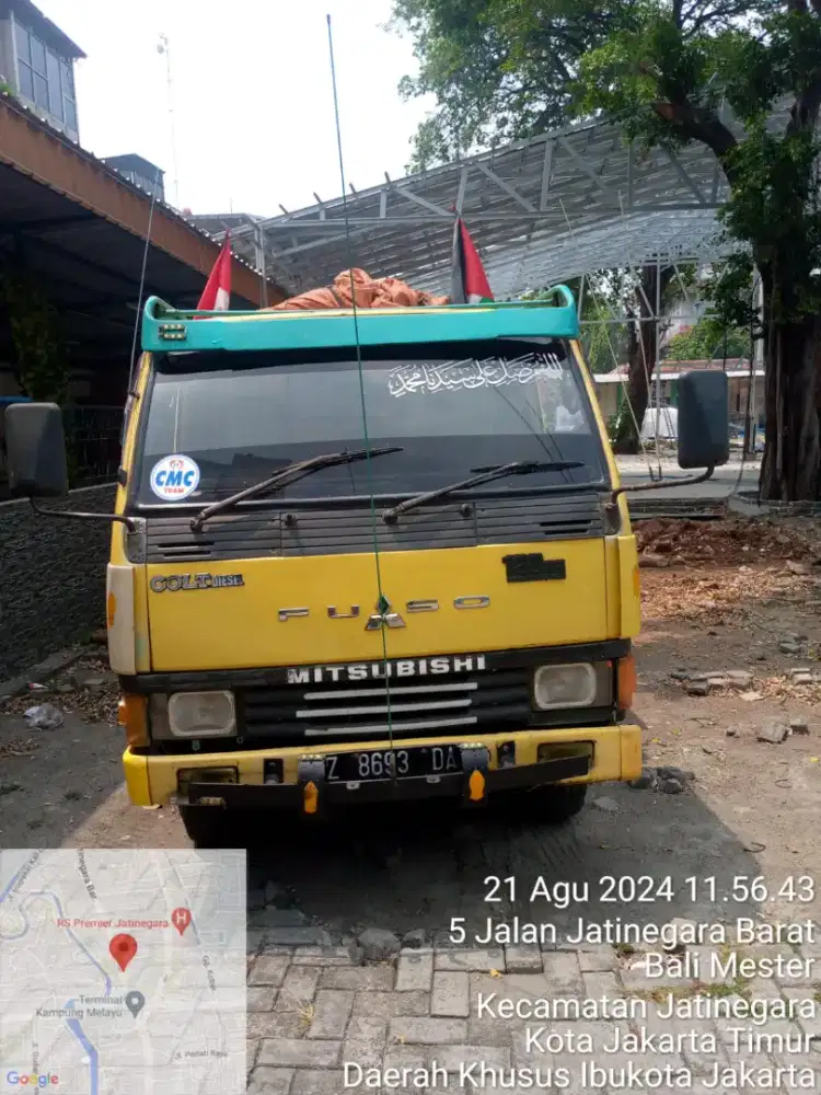 Urug puing murni tanah campur isi muatan 4m³