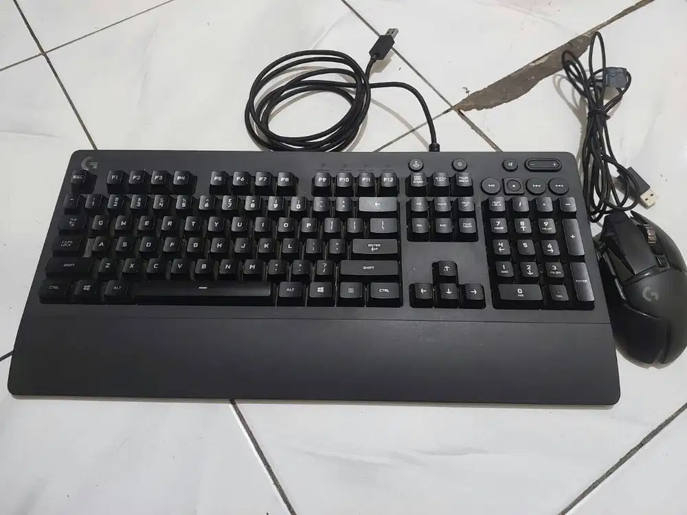 Keyboard RGB Gaming Logitech G312 & G502 Hero – Auto Naik Level