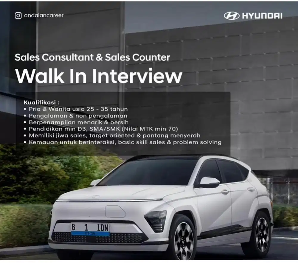 Lowongan sales mobil