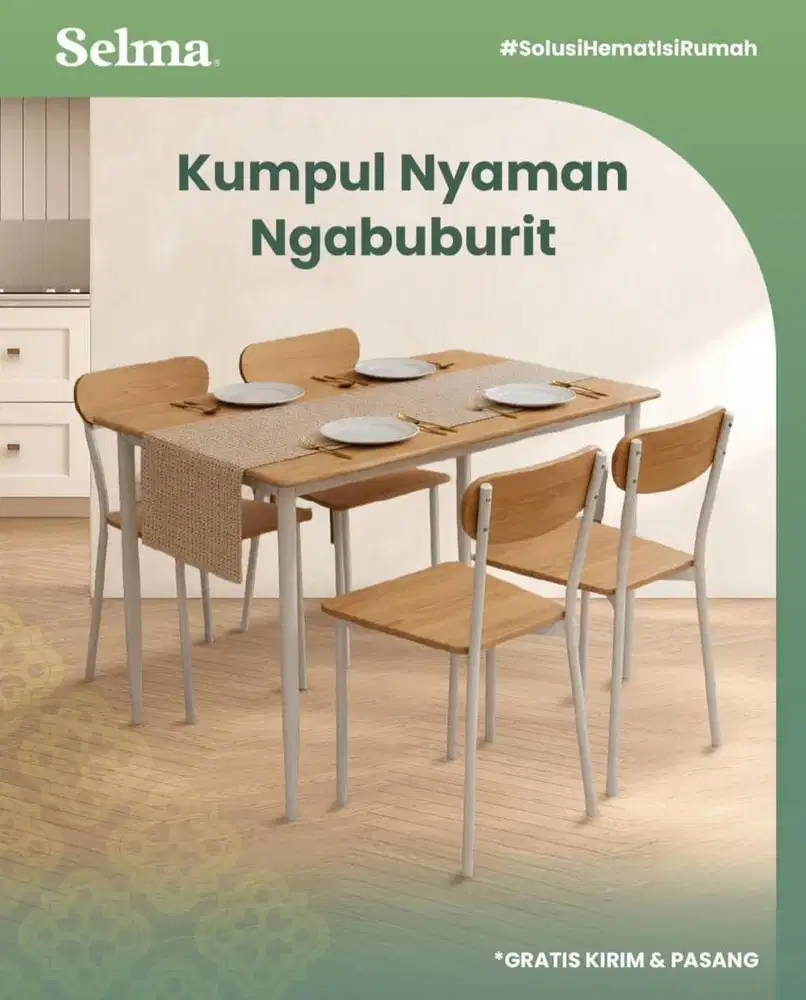 meja makan promo ramadhan