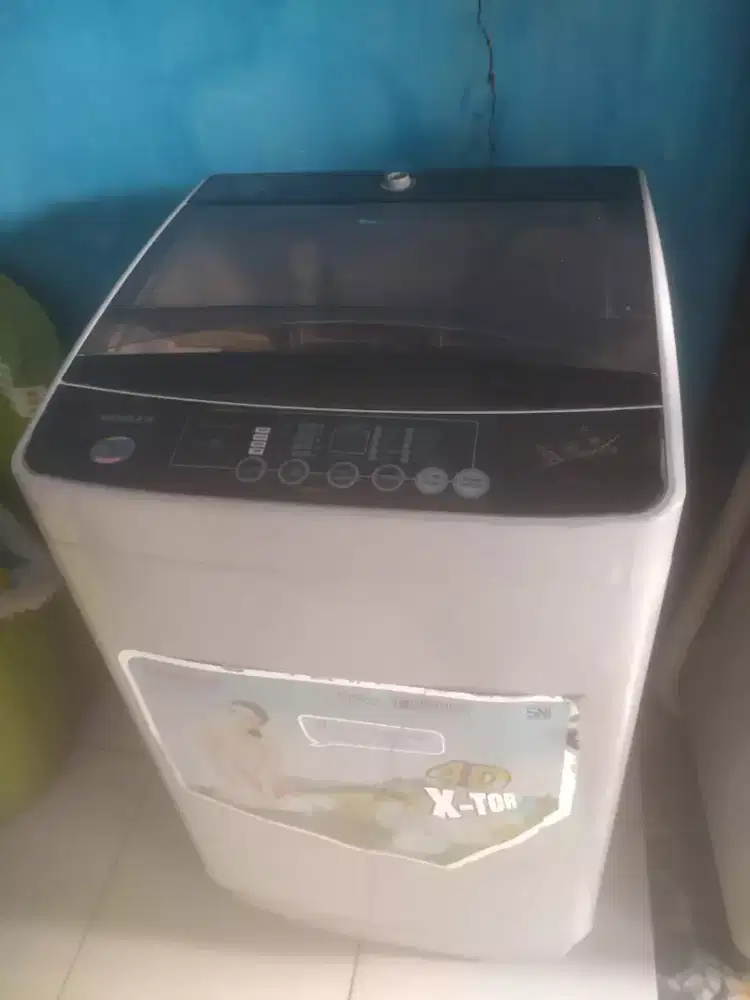 mesin cuci otomatis merk sanken