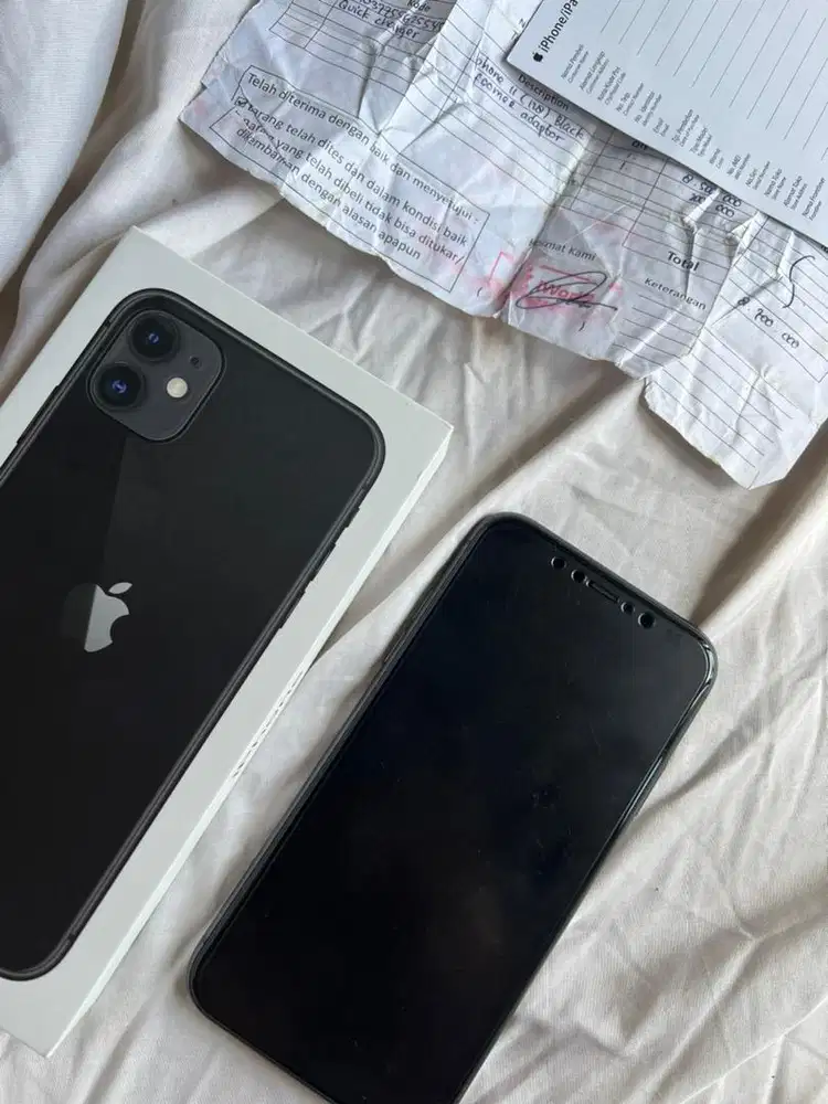 Iphone 11 128gb fullset ori + mulus ex ibox