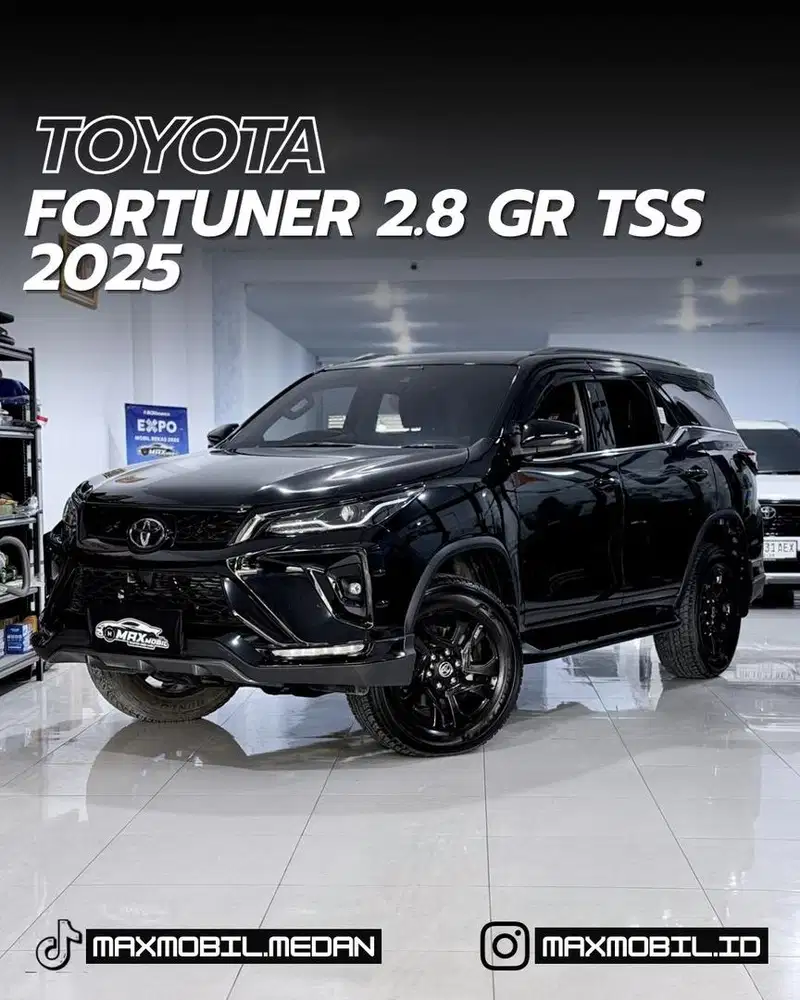 [ODO 8RB‼️] TOYOTA FORTUNER 2.8 GR TSS AT 2025 pemakaian 2026
