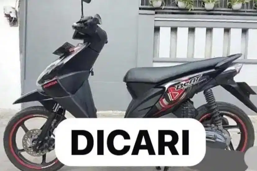 Di Cari Honda Beat Tahun 2010 Ke Atas Beat 2012 Beat Karbu Beat 2009