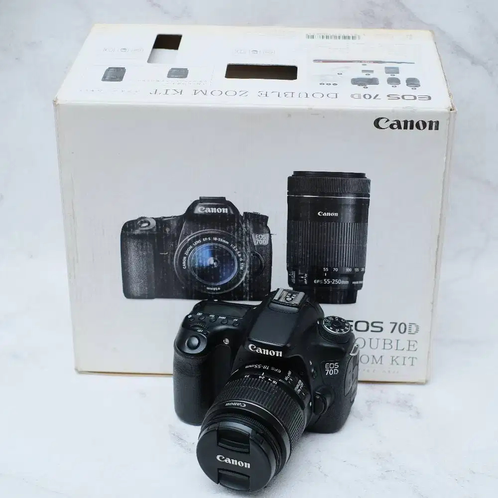 Canon 70d lensa kit (Second)