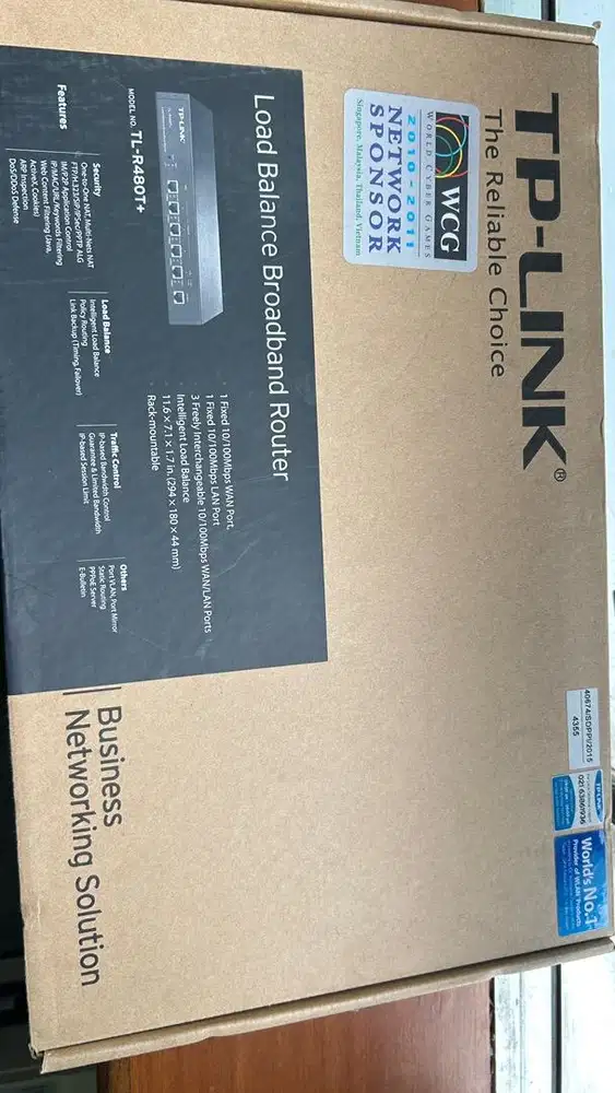 tp-link  broadband router tl r480t+