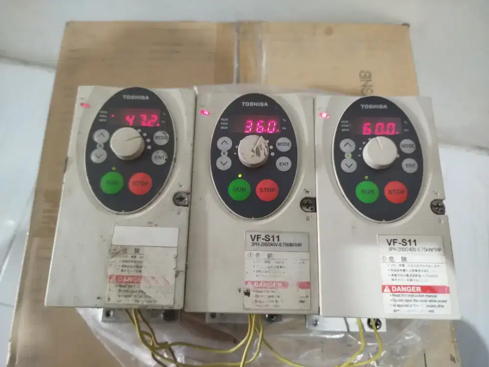 Inverter 1 phs/3phs 220v0,75kw.1jt/unit.