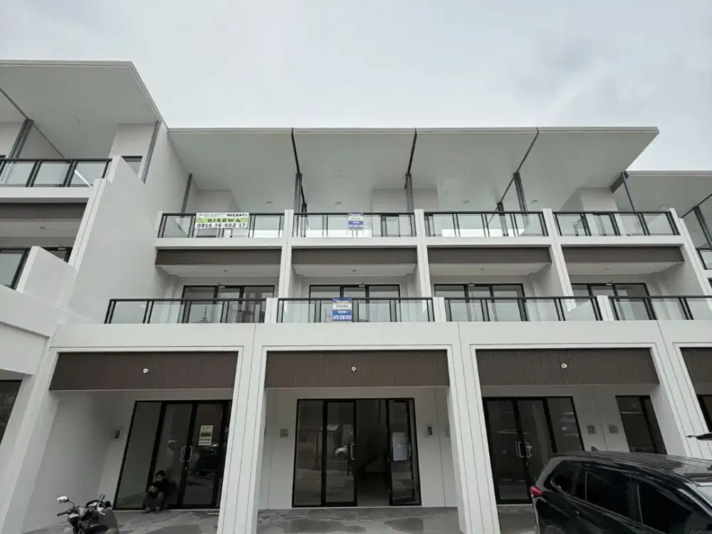 DISEWAKAN Ruko Baru SORRENTO GRANDE EAST Gading Serpong