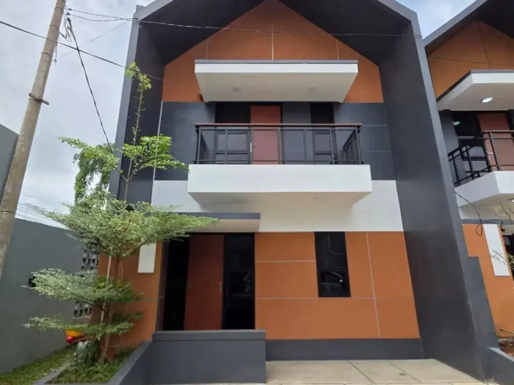 Rumah Cantik Modern Minimalis Strategis Dekat Tol BSD