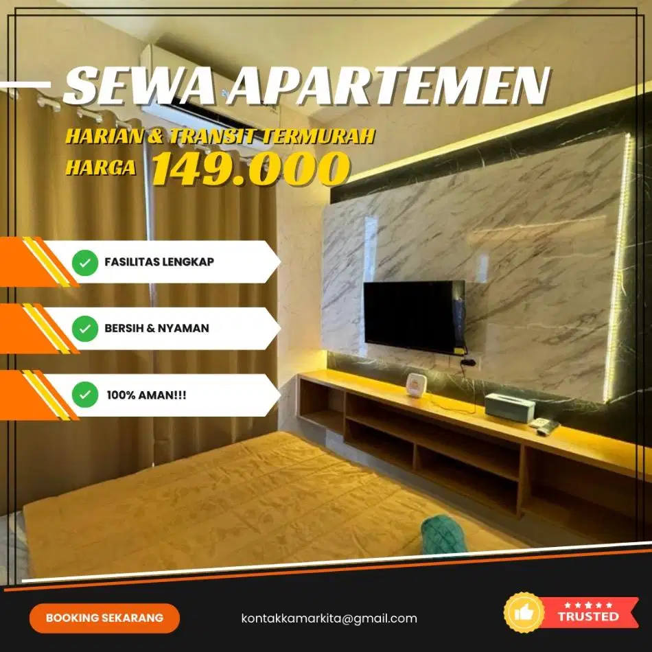 Sewa Apartemen Skyhouse BSD Tangerang Harian/Transit Termurah