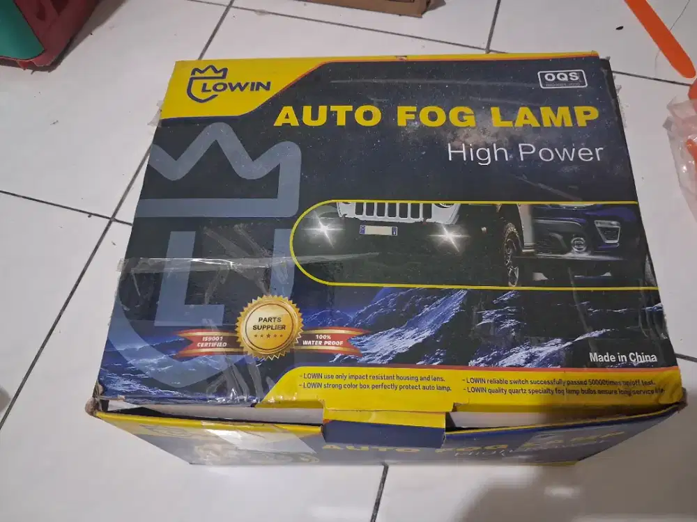 Foglamp Pajero Dakar 2014