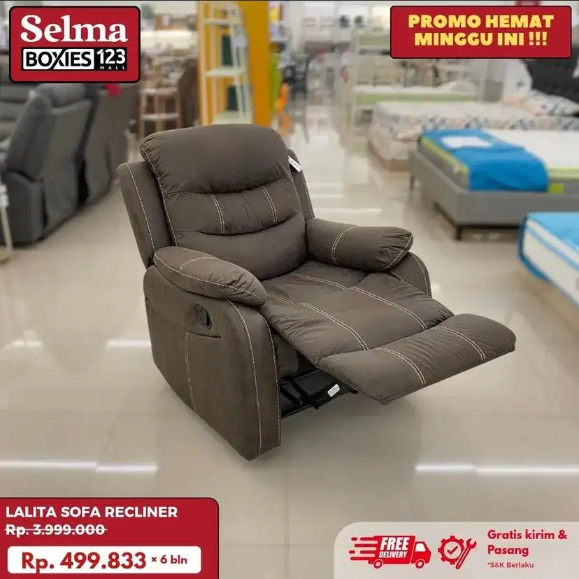 Sofa selonjoran murah selma