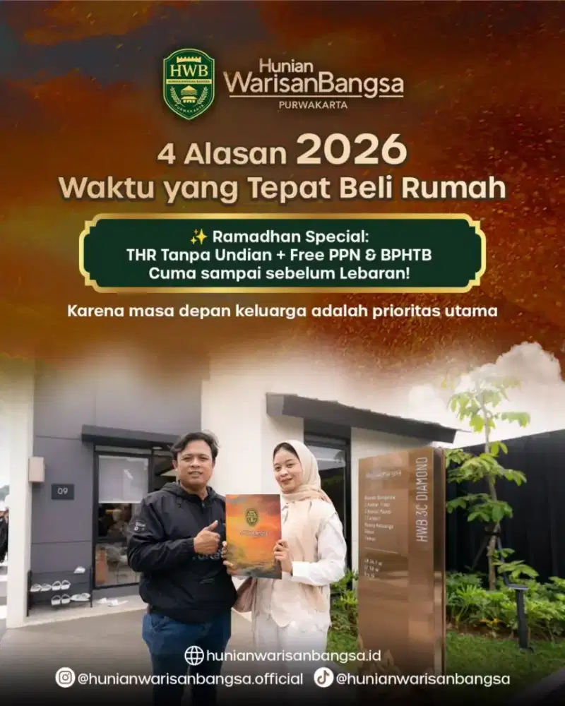 Harga rumah start 100jt.an aja