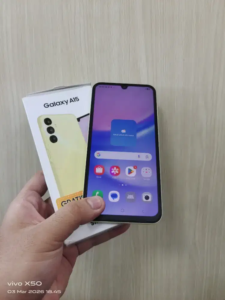 samsung a15 ram 8/128 fullset