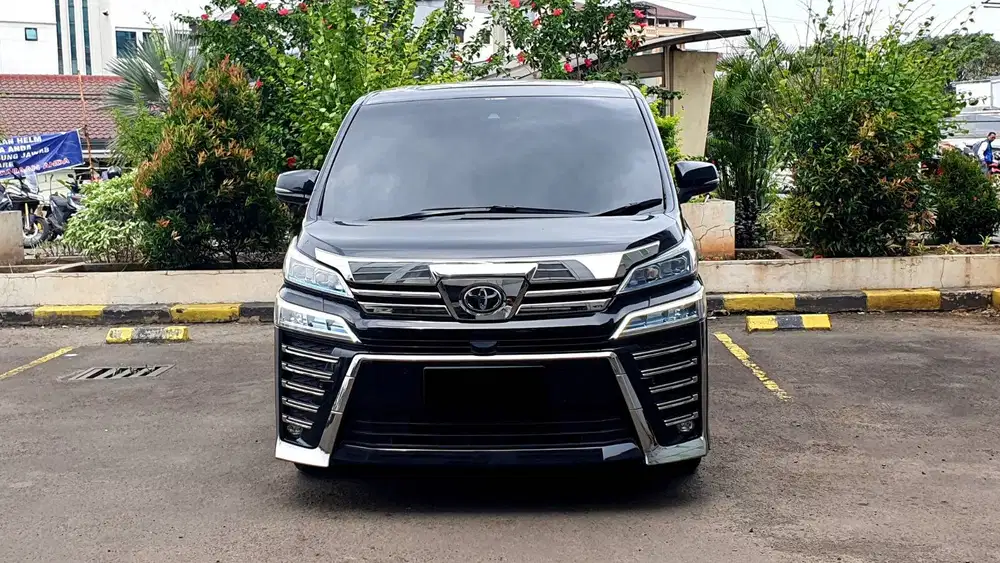 Toyota Vellfire 2.5 G TSS Pilot Seat AT Black On Black 2022 Record