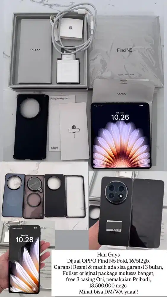 Oppo Find N5 Fold 16/512gb